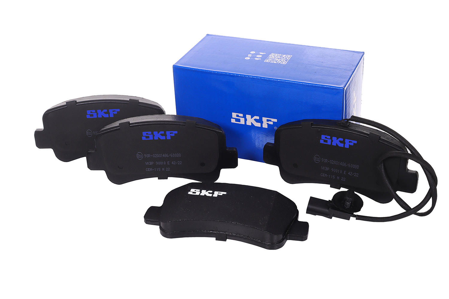 Kit pastiglie freno, Freno a disco - VKBP 90010 E SKF